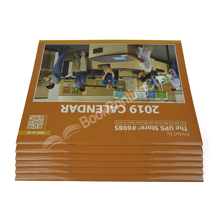 saddle stitching calendar printing
