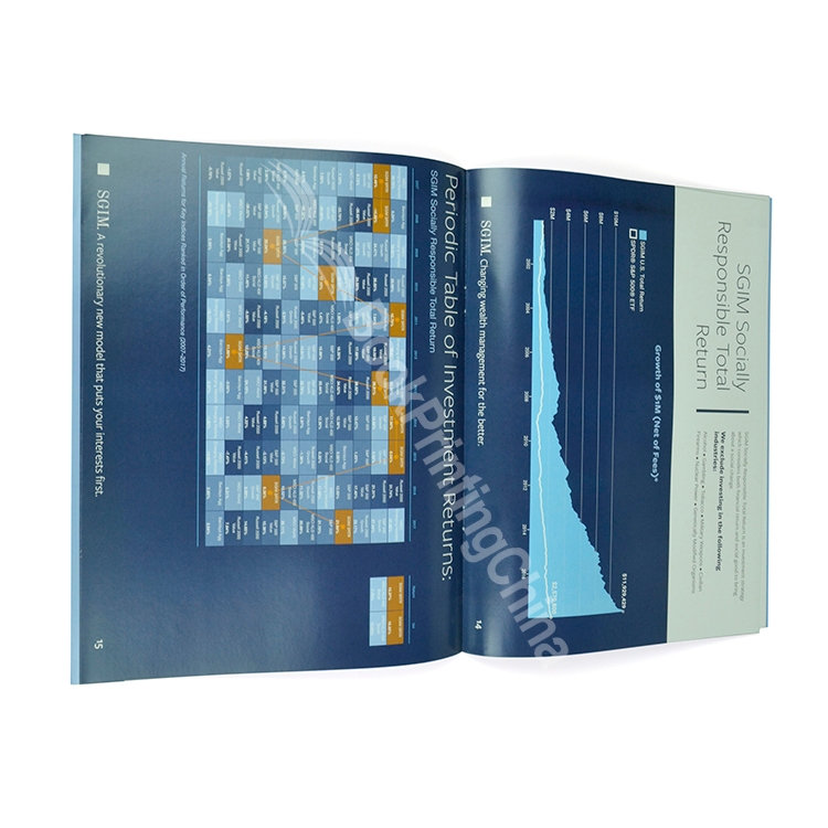 saddle stitching book printing china