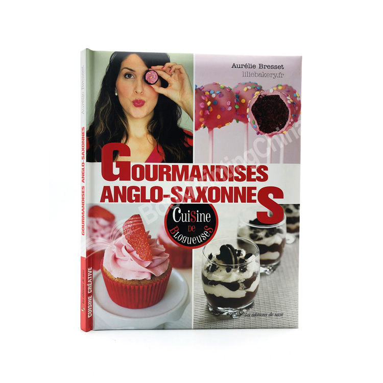Customized Cheap Hardcover Full Color Book Hardcover Cooking Book Printing