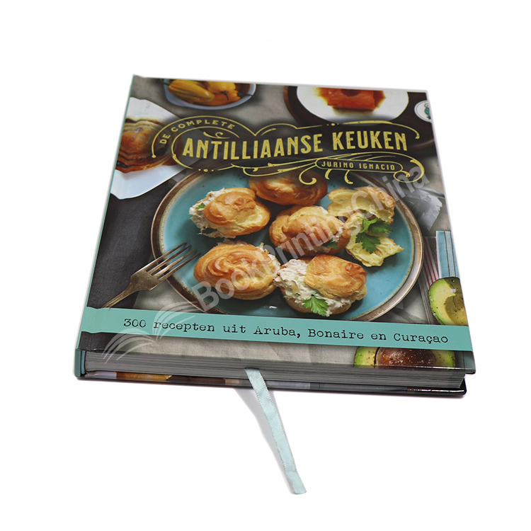 High-end Custom Full Color Hardcover Book Album Catalogue Recipe Printing