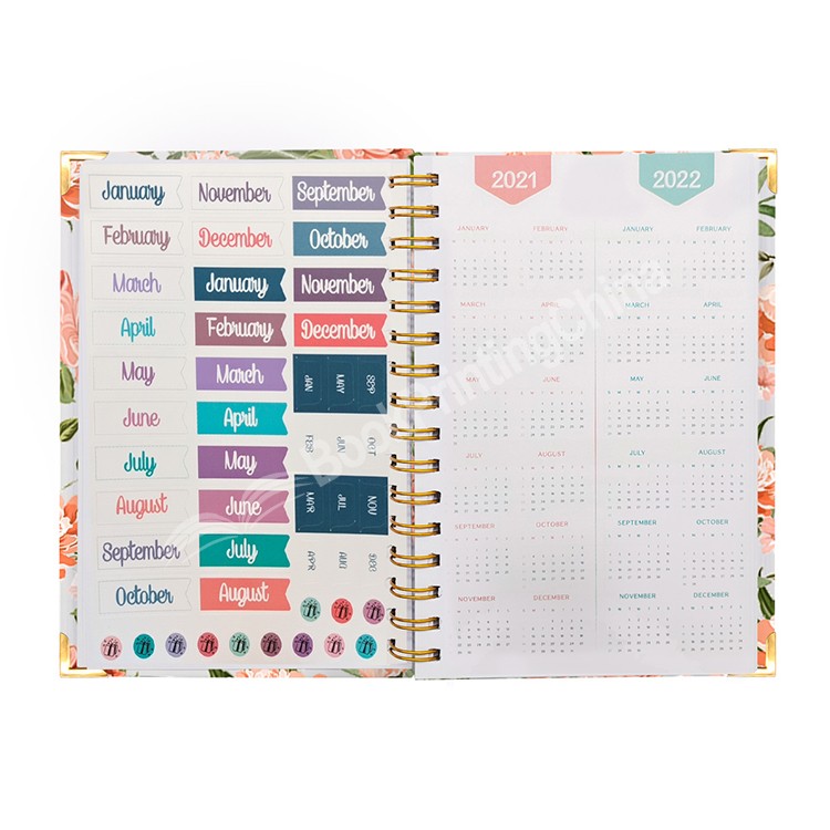 spiral bound notebook printing