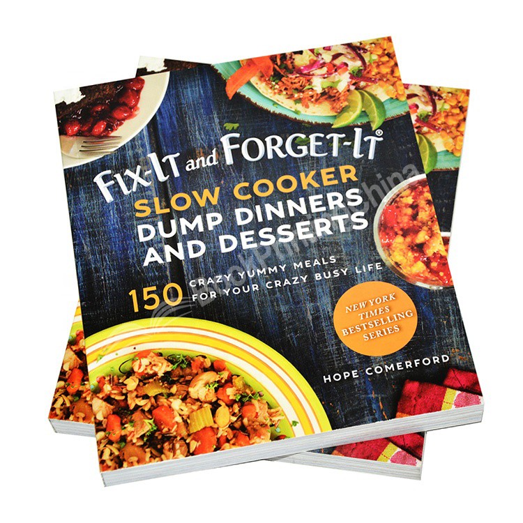cookbook printing services