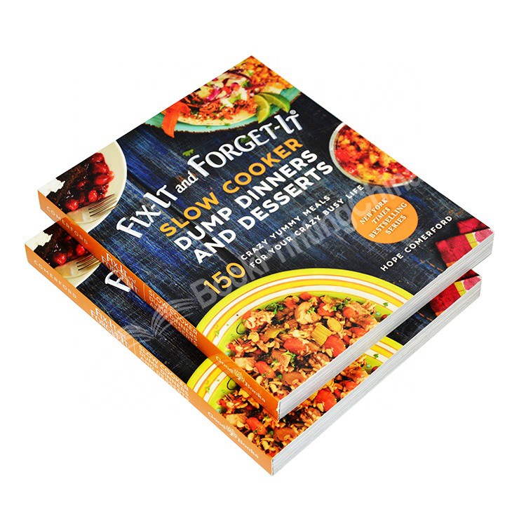 cookbook printing
