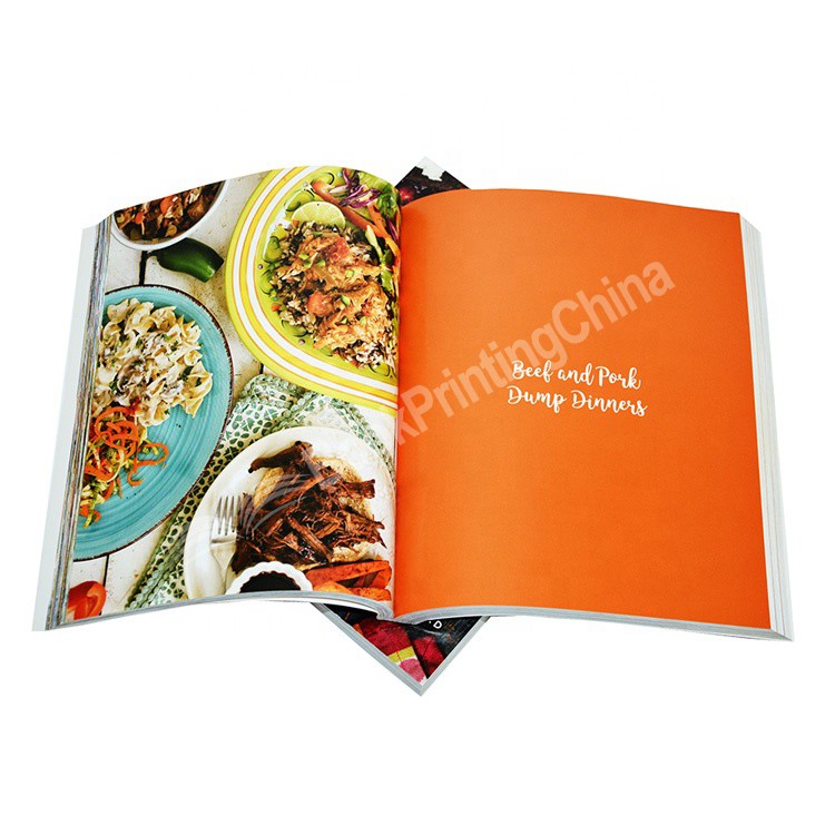 recipe book printing