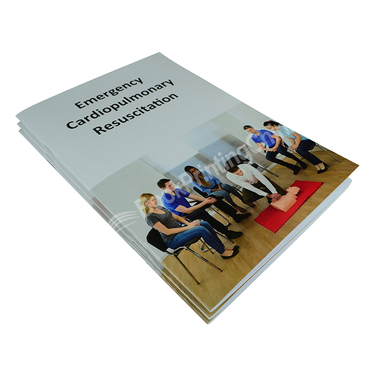 saddle stitching brochure printing china