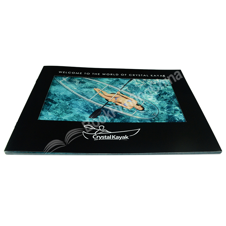 saddle stitched brochure printing