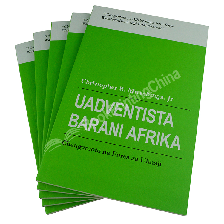 perfect bound softcover book printing