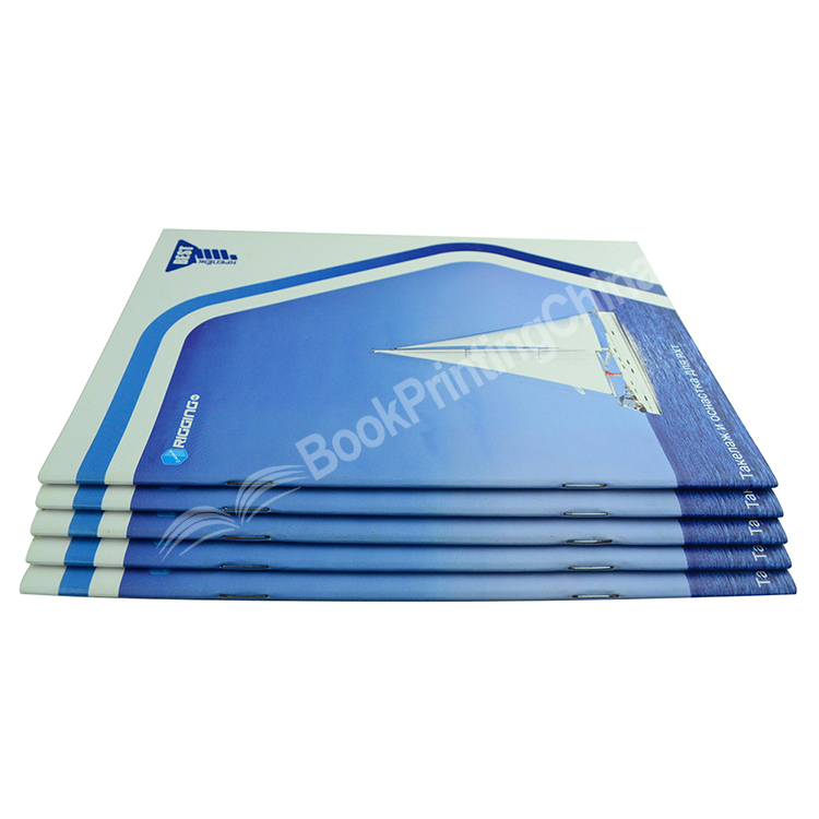 custom saddle stitch catalogue printing