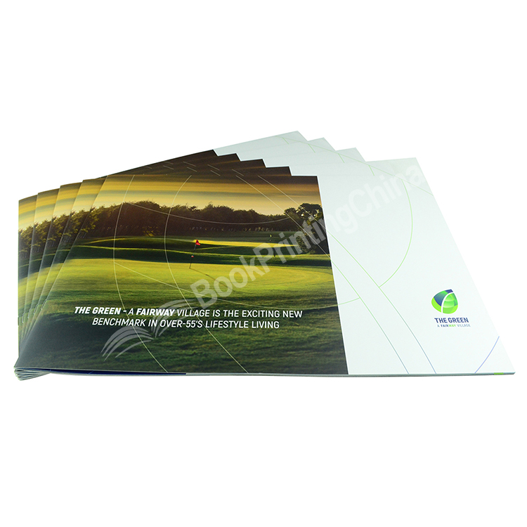 saddle stitched book printing1