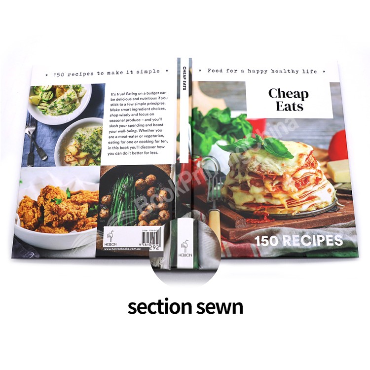 cookbook printing