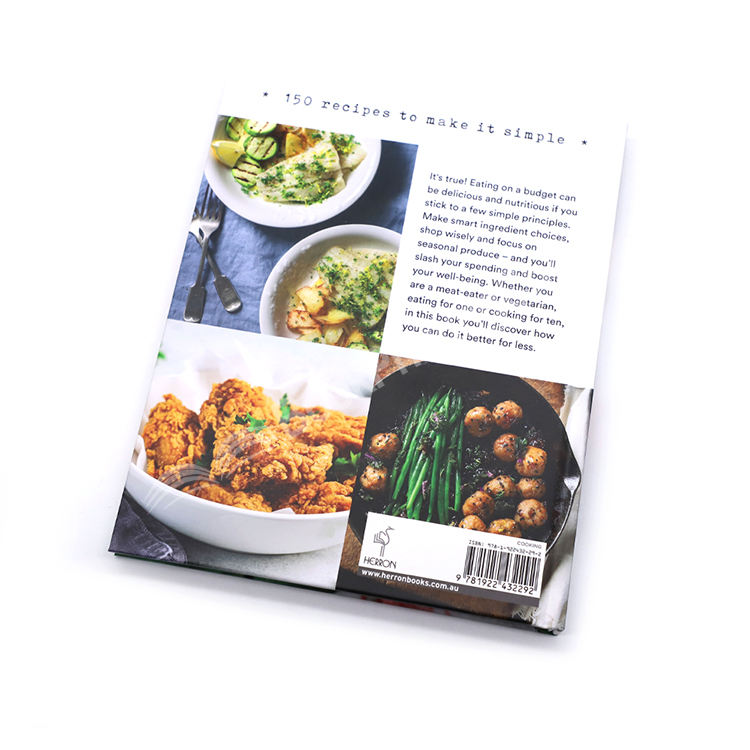 hardcover cookbook printing