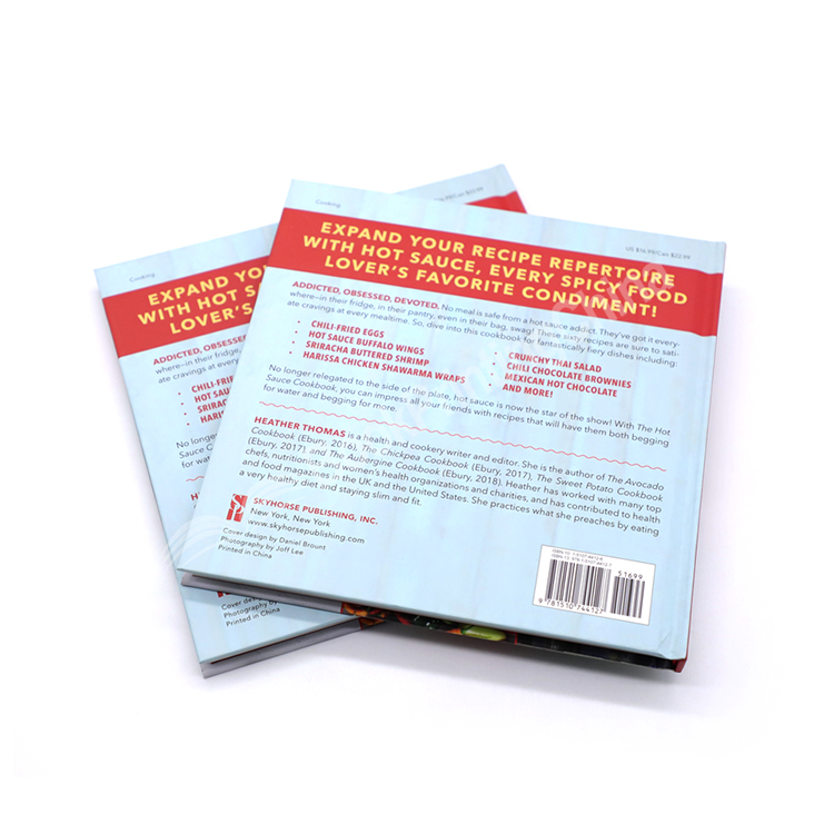 custom recipe book printing