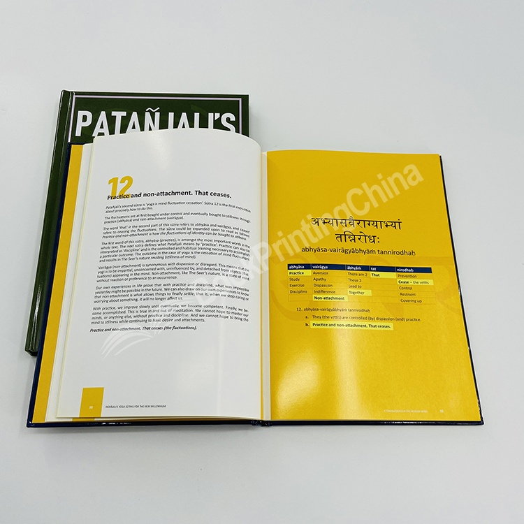 custom hardcover book printing china