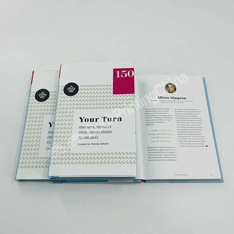 hardcover book printing china