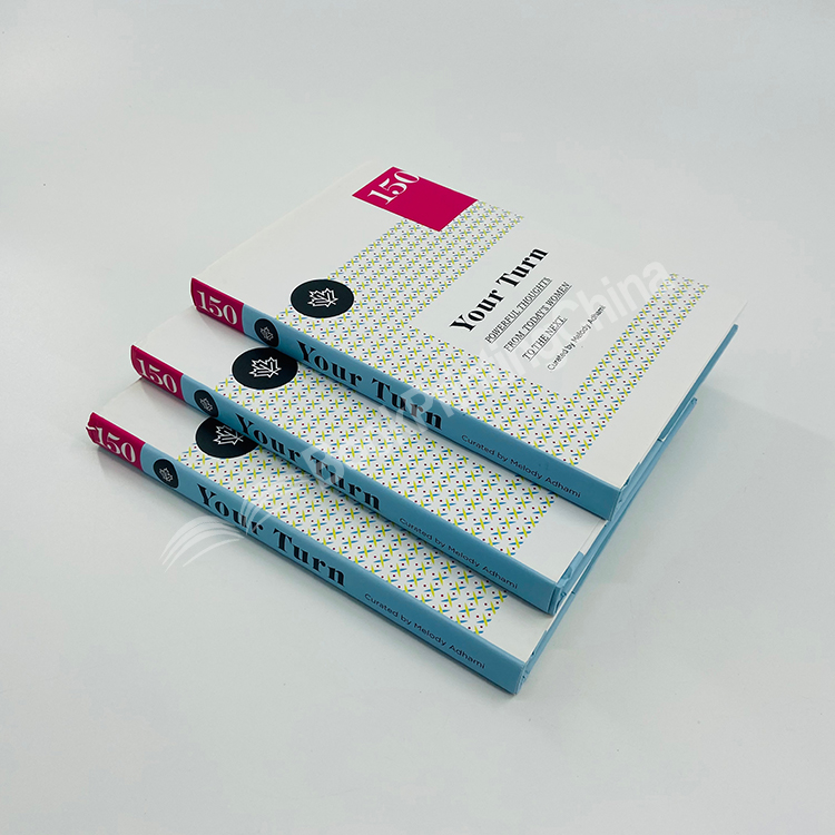 hardcover book printing with dust jacket