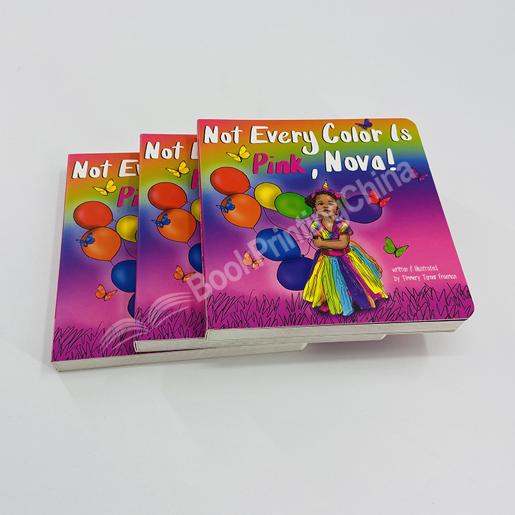 children cartoon board book printing