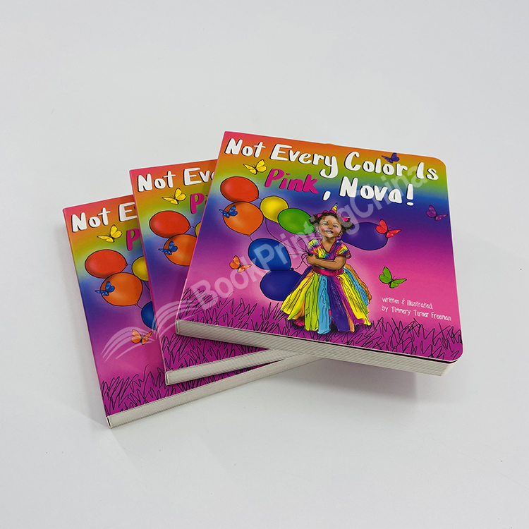 kids cartoon board book printing1