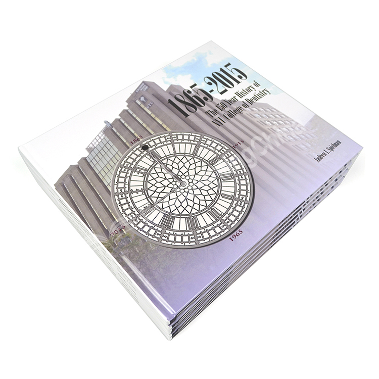 hardcover book printing with gloss finish
