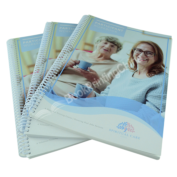 spiral bound workbook printing 2