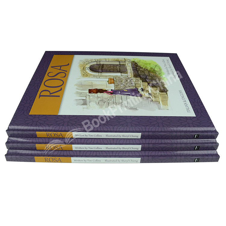 gloss laminate hardcover book printing