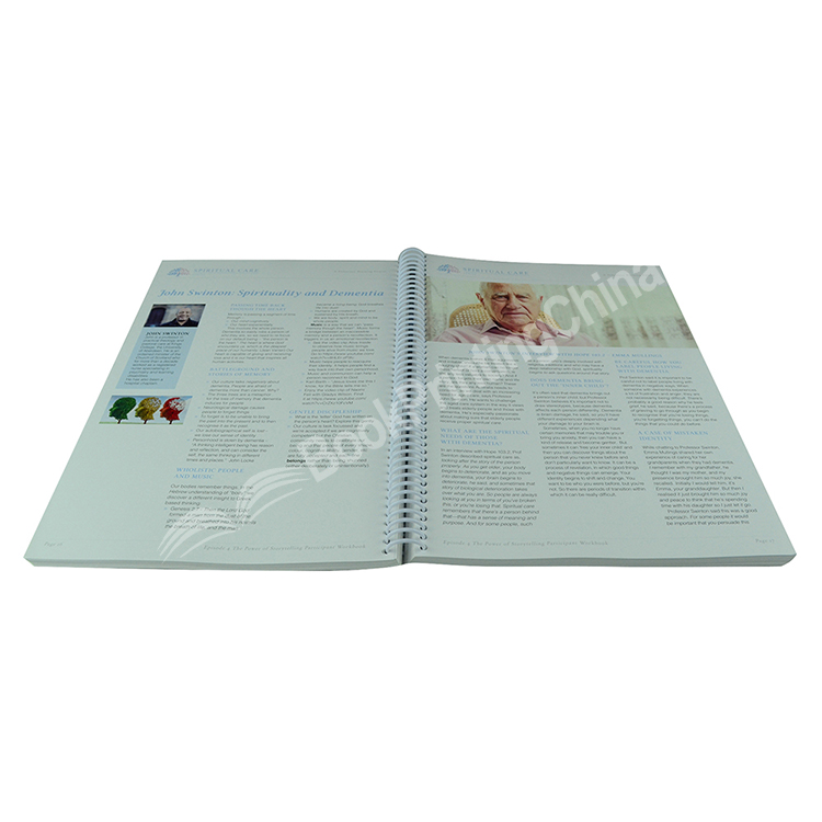 spiral bound workbook printing 3