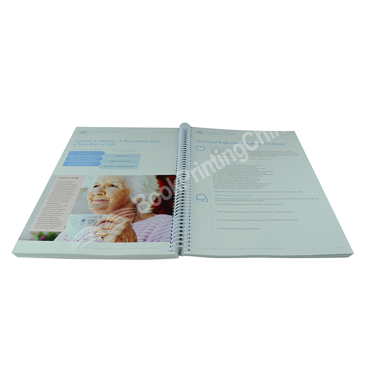 spiral bound workbook printing 4
