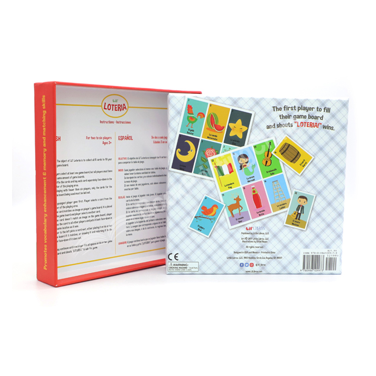education learning card set printing2