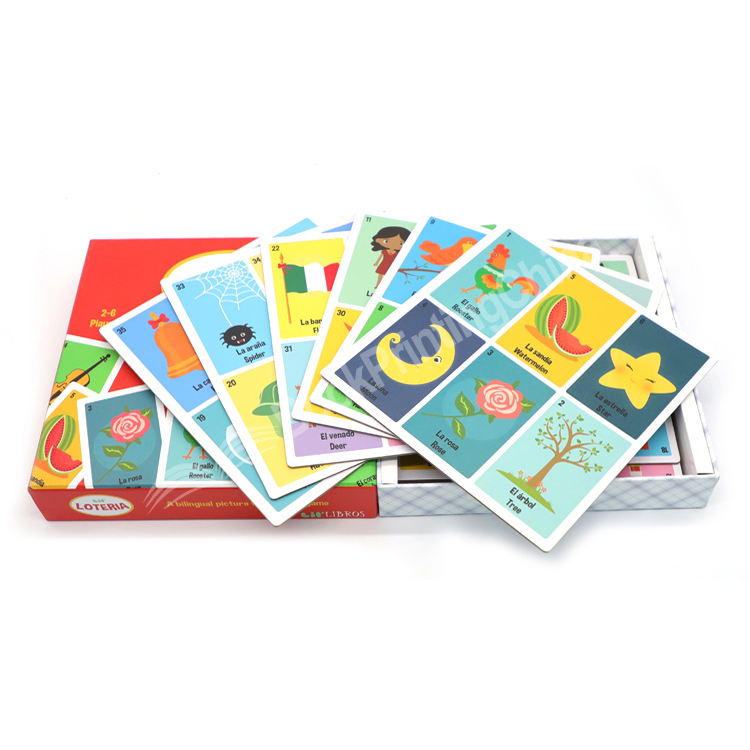 education learning card set printing3