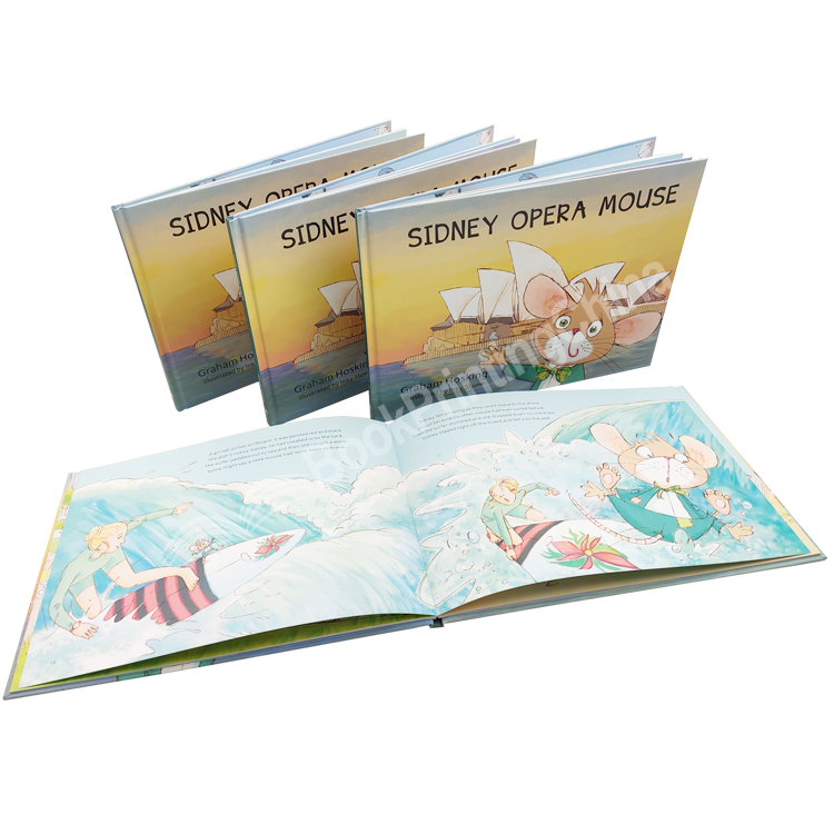 A4 hardcover children book printing