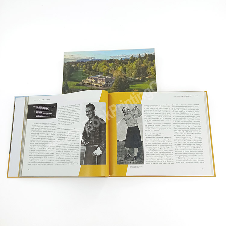 hardcover book printing with dust jacket