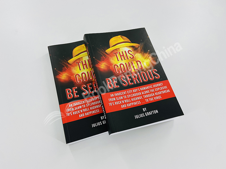 softcover novel printing