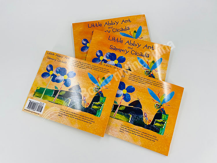 hardcover children book printing china