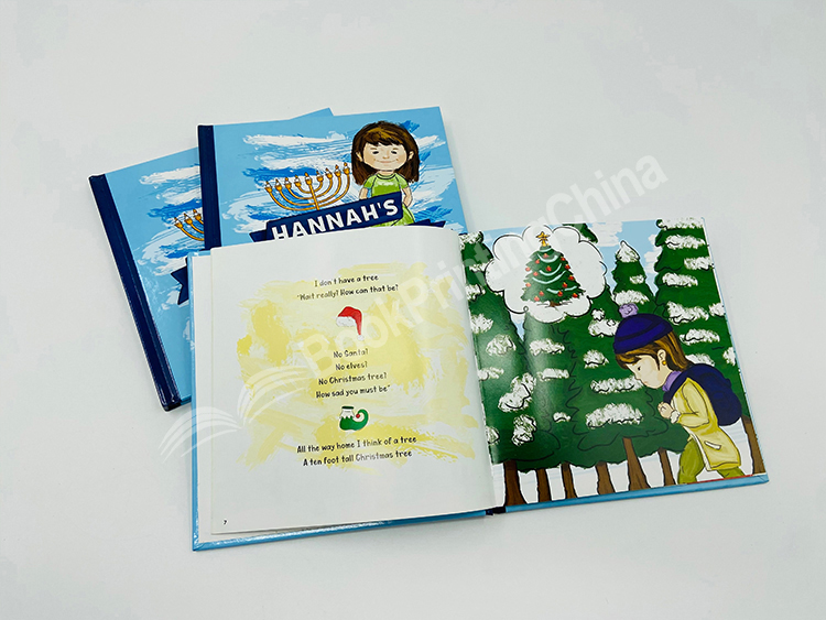 hardcover children book printing china