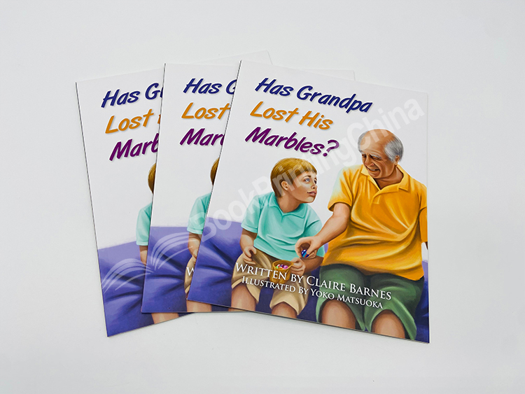 softcover chilren book printing