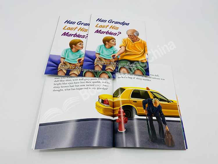 custom softcover chilren book printing