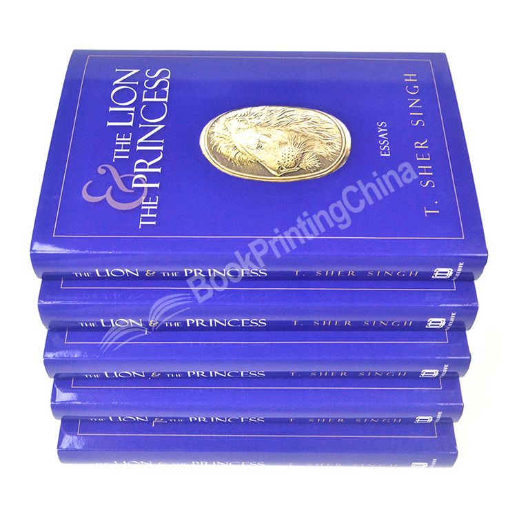 gold foil hardcover book printing1