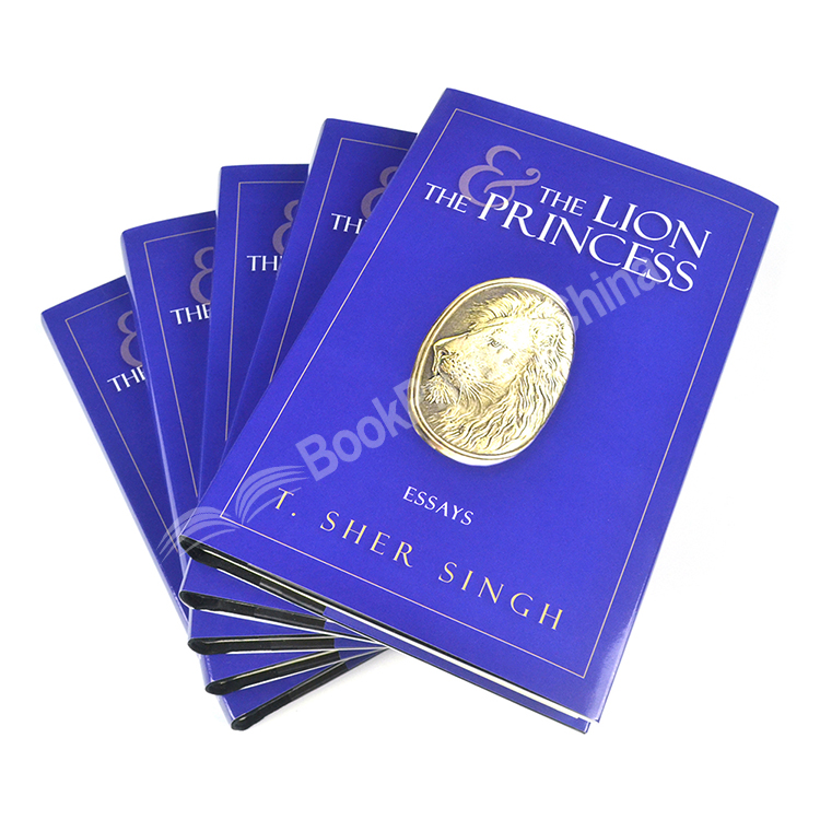 gold foil hardcover book printing