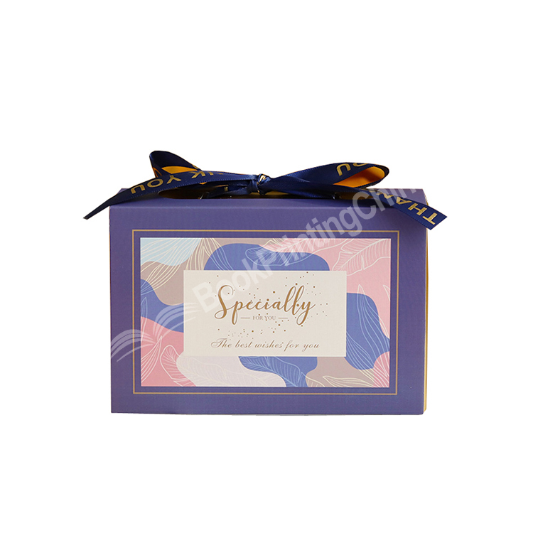 Wedding Packaging Box Customized Full Color With Logo Candy Gift Box Printing