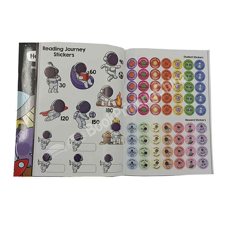 sticker book printing