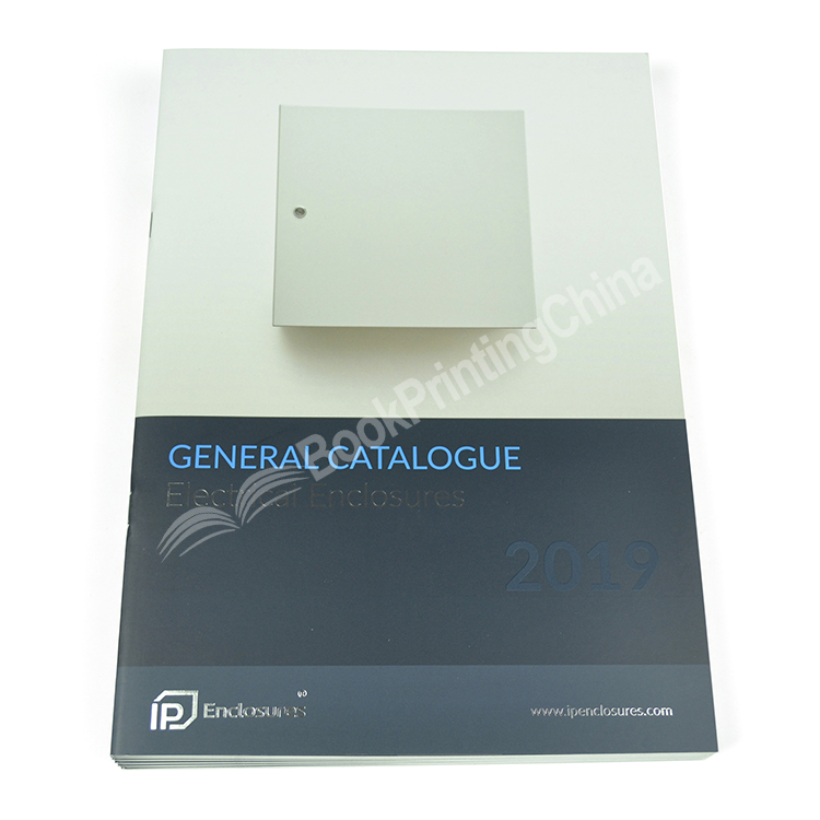 custom saddle stitch catalogue printing