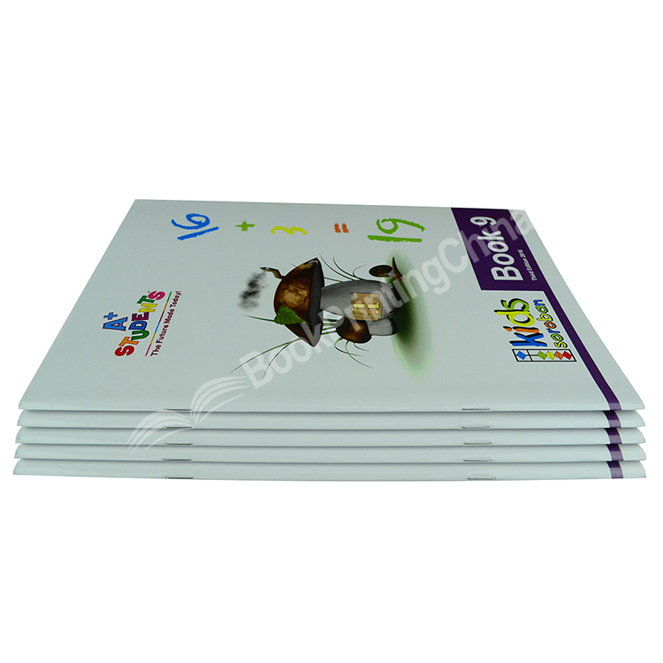 children saddle stitched book printing