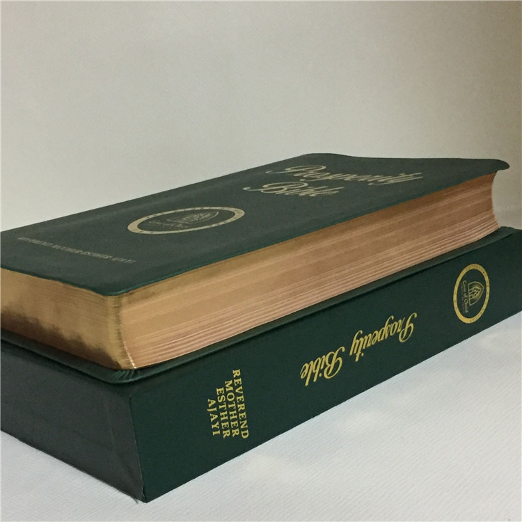 hardcover bible book printing service