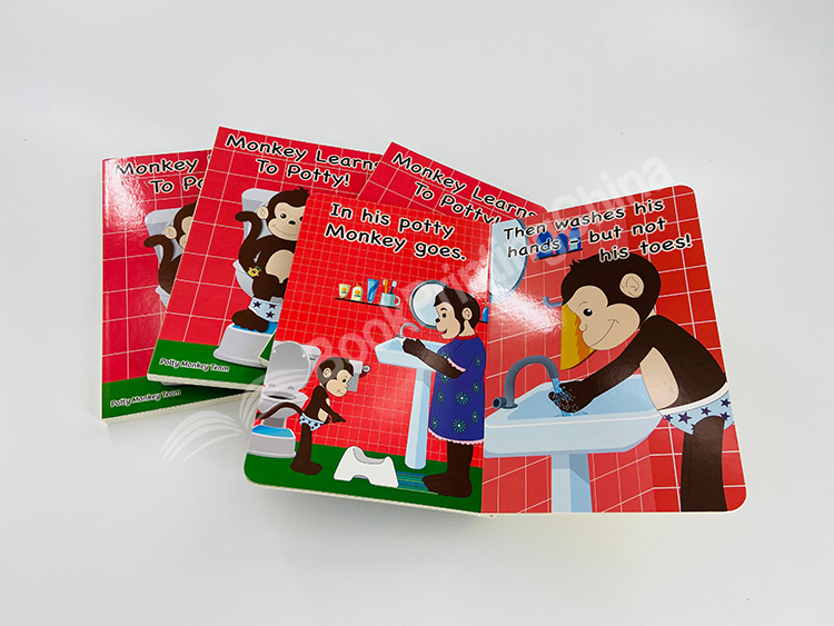 custom children board book printing