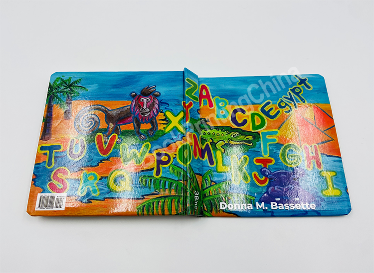 custom children card book printing1