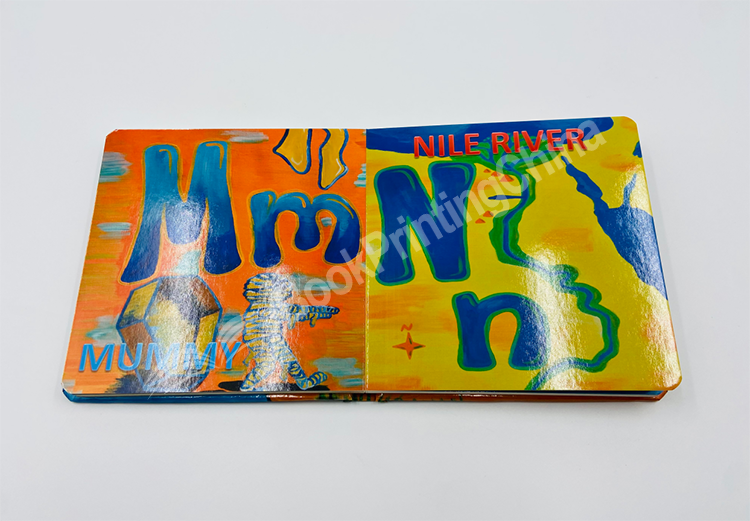 custom children card book printing2