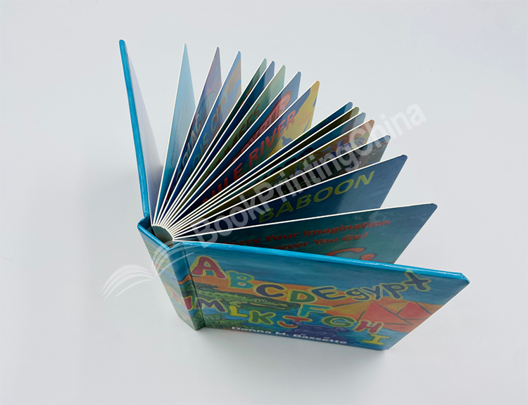 custom children card book printing4