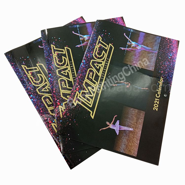 saddle stitch binding calendar printing1