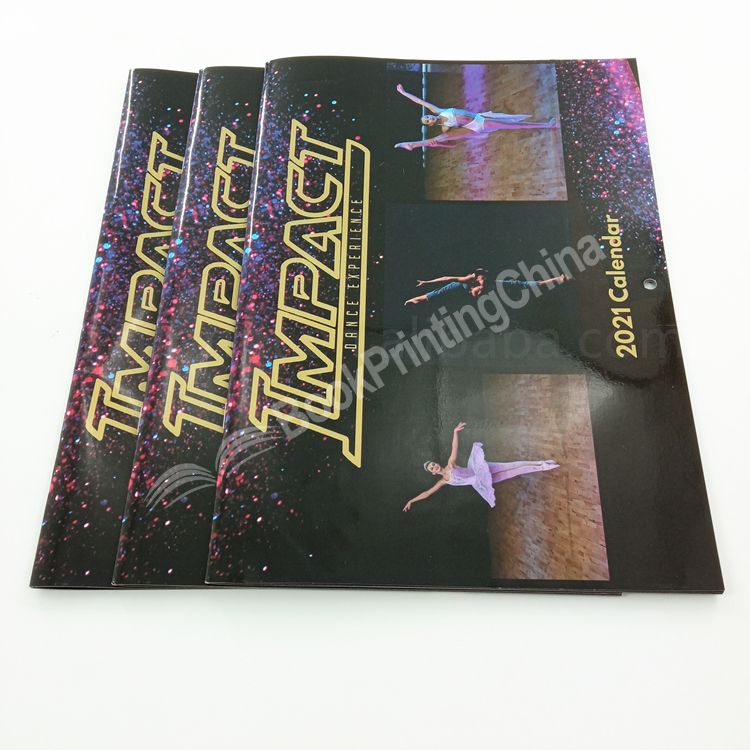 saddle stitch binding calendar printing5