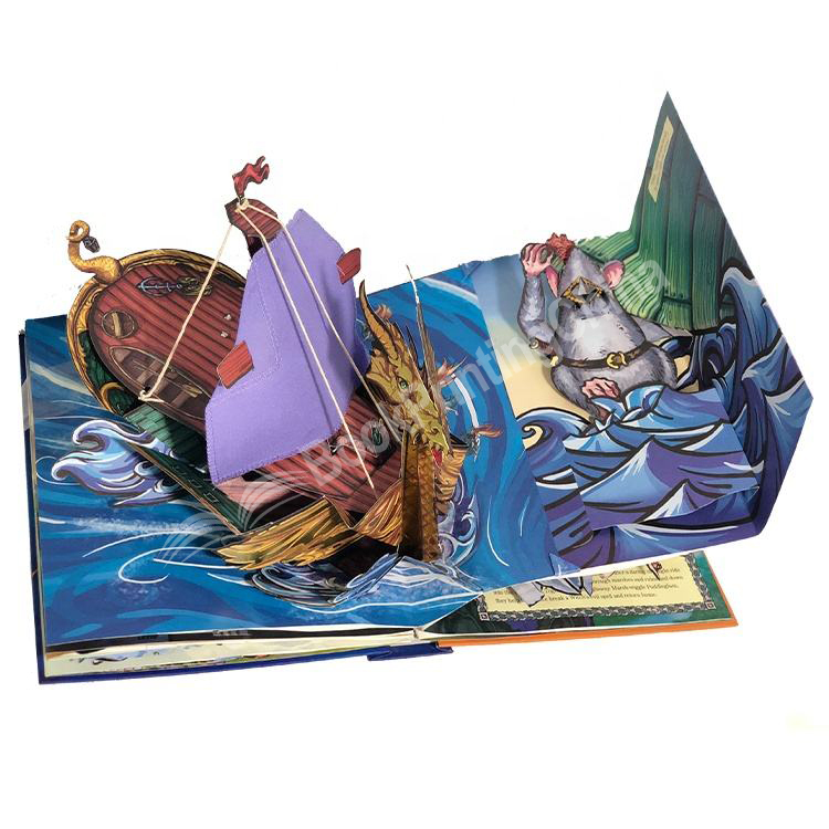 custom pop up book