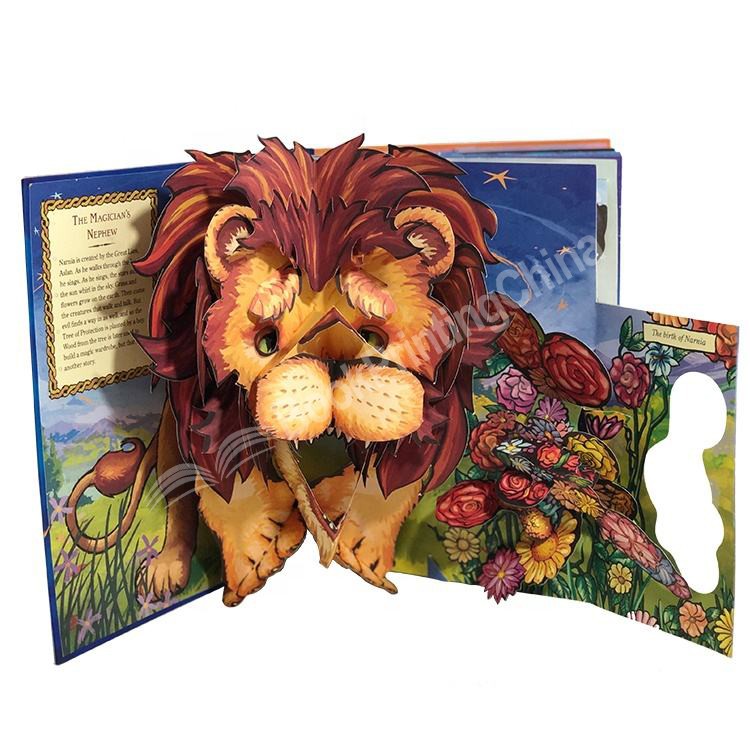 online 3d pop up book printing